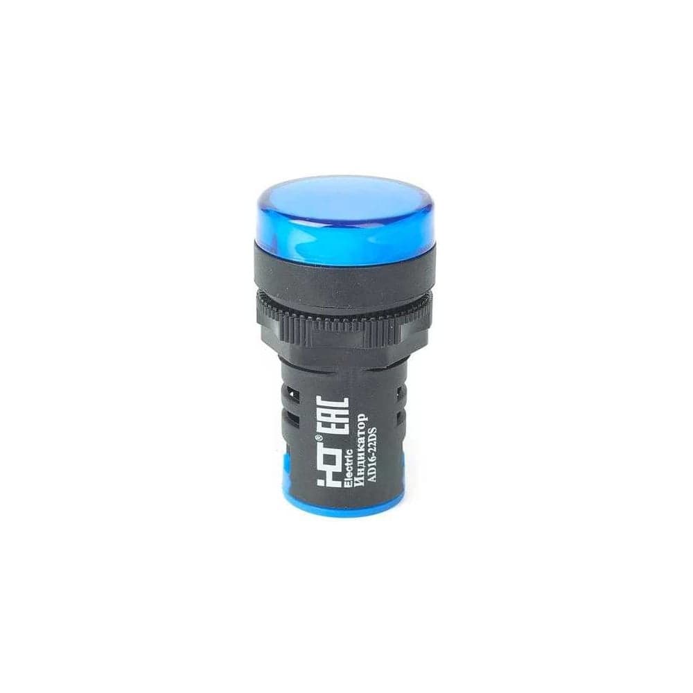 Лампа HLT AD16-22DS (LED) матрица d22мм синий 110В IP40 (10шт./уп) 085-06-28