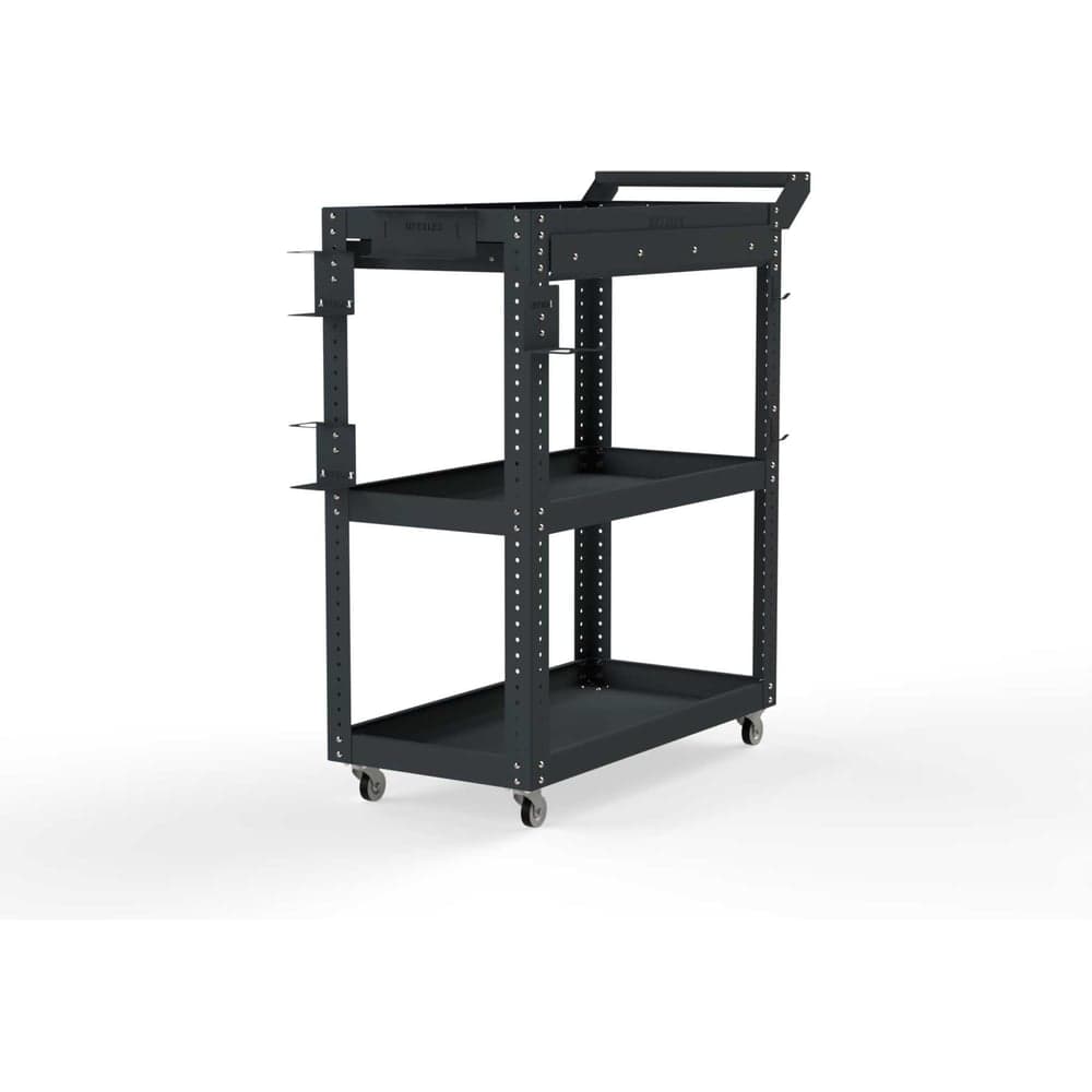Тележка инструментальная ООО Металекс Metalex Тип 1А, 900x400x950, 3 полки, серый 118631