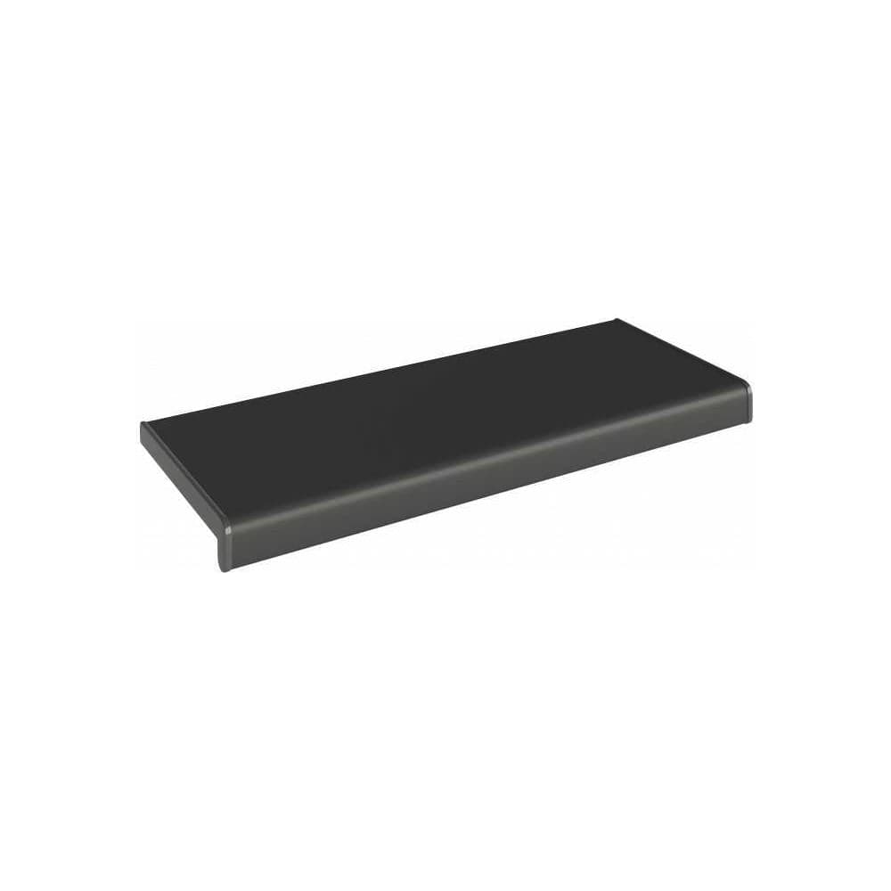 Crystallit Подоконники Кристаллит, антрацит серый матовый, 800x150 мм, 01.04.070.800.150