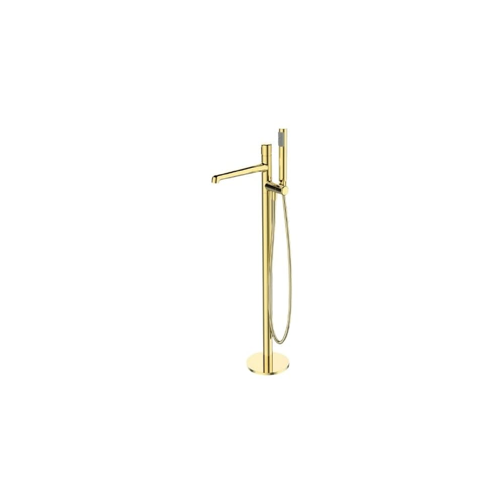 Напольный смеситель для ванны BELBAGNO UNO золото UNO-FMT-ORO