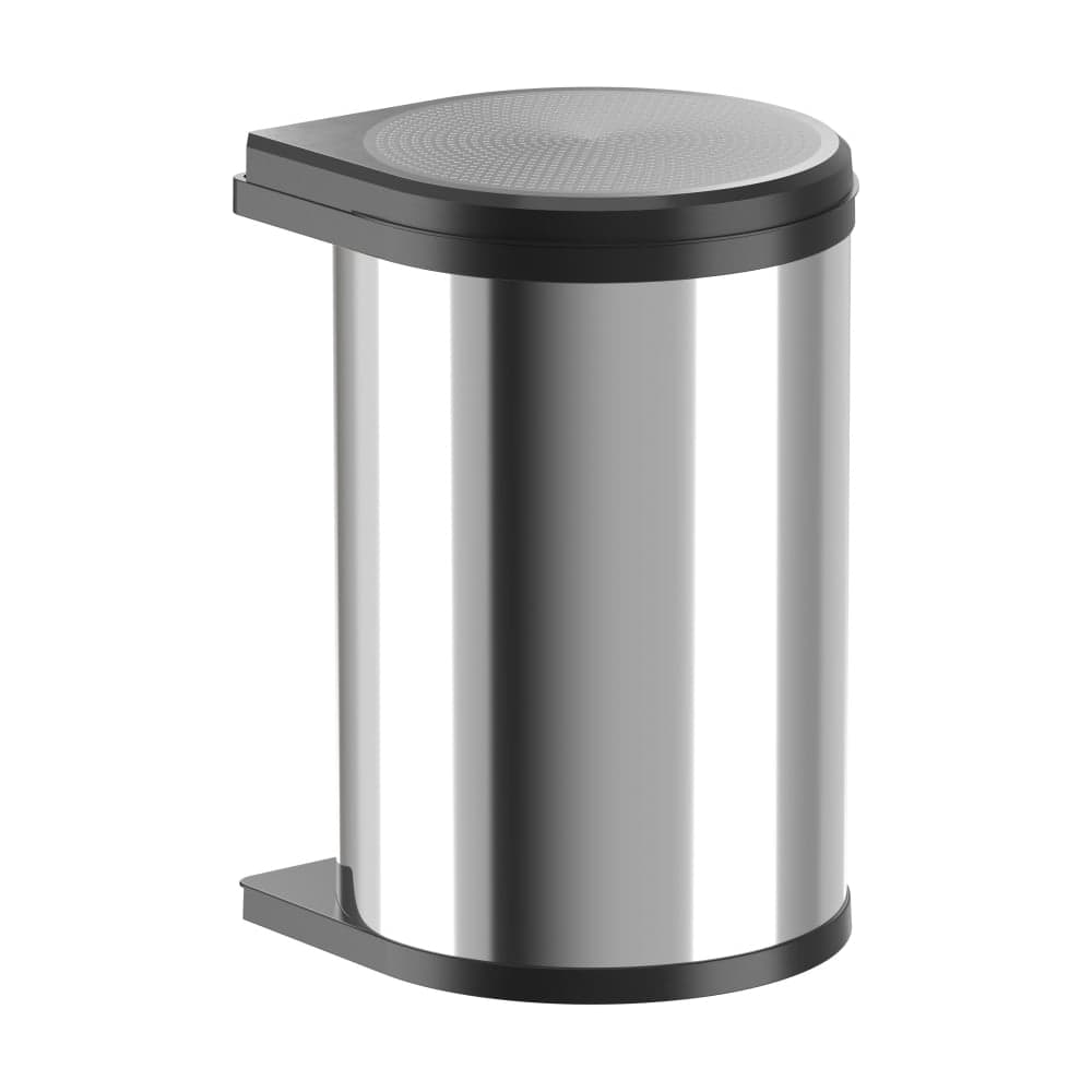 Ведро для мусора ALVEUS Mono навесное, круглое, нерж.сталь, 20 л. 3520001