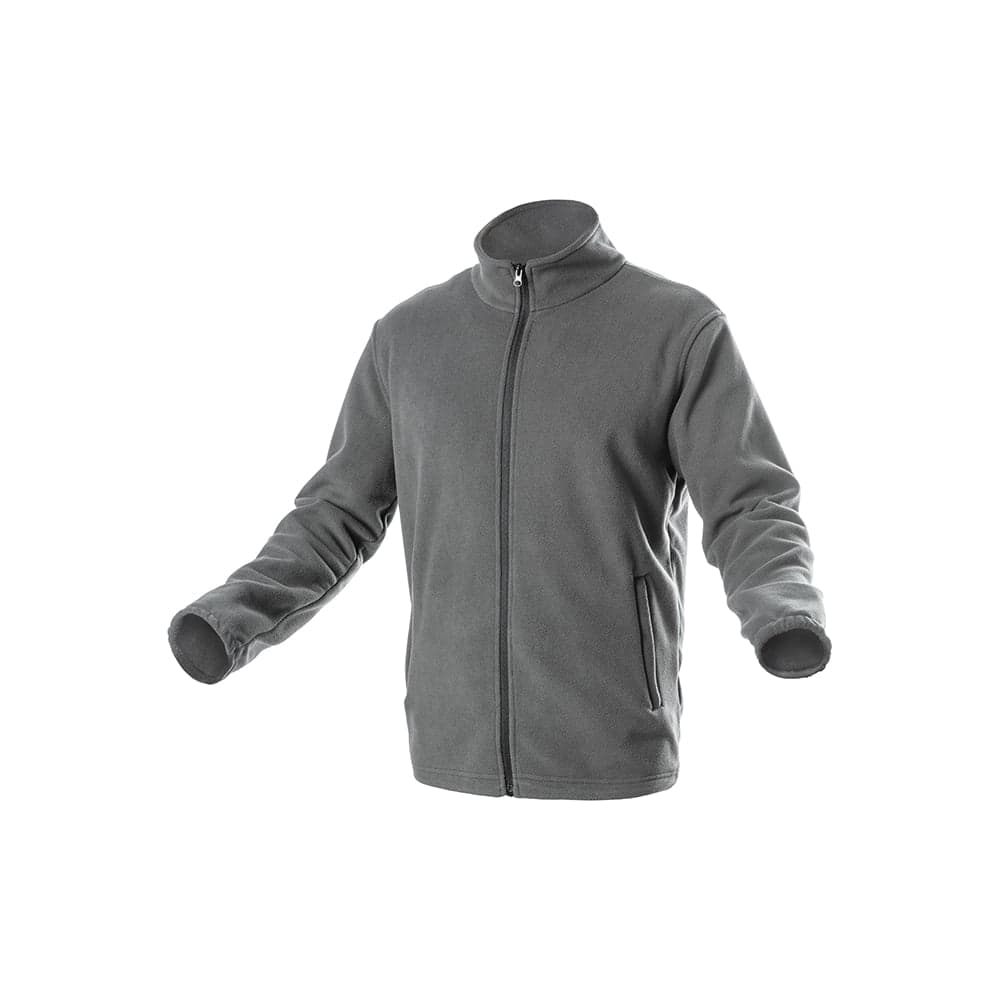Флисовая толстовка HOEGERT TECHNIK PASADER, темно-серая, р.2XL/56 HT5K382-2XL