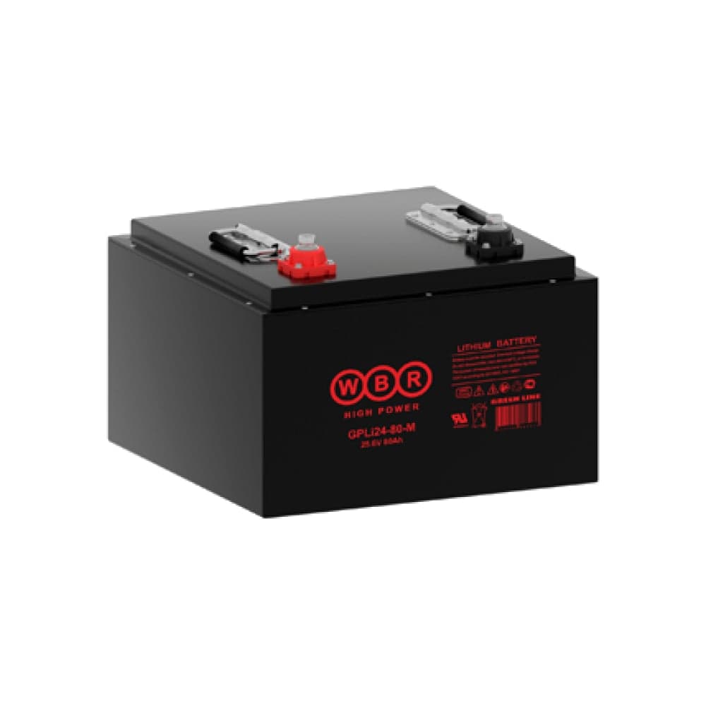 Аккумуляторная батарея литиевая WBR LiFePO4 GPLi24-80-M 24В 80 Ач УТ-00002428