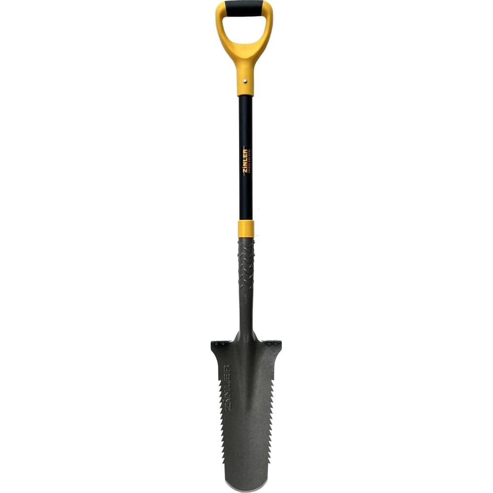 Цельнометаллическая лопата траншейная -115 см (Z1.22HM2G) ZINLER ЦТР