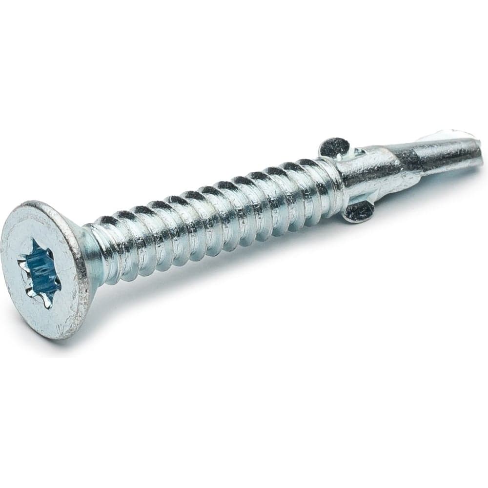 Саморез дерево-металл HIMTEX тип Flugel Torx 30, со сверлом 6,3*90 (100 шт.) FLUG6390