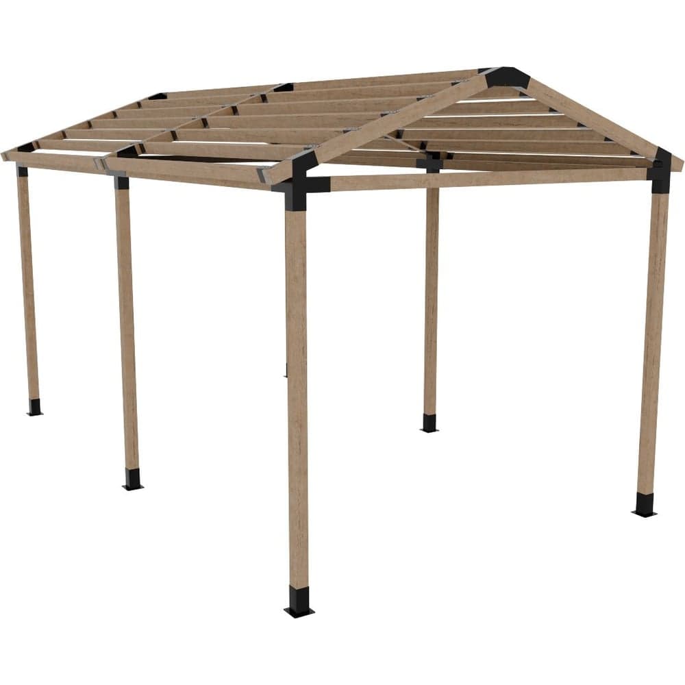 Комплект кронштейнов (опора бруса) АрсеналЪ PERGOLA двускатный 3x3м стандартный мод. AR7573DE957-06