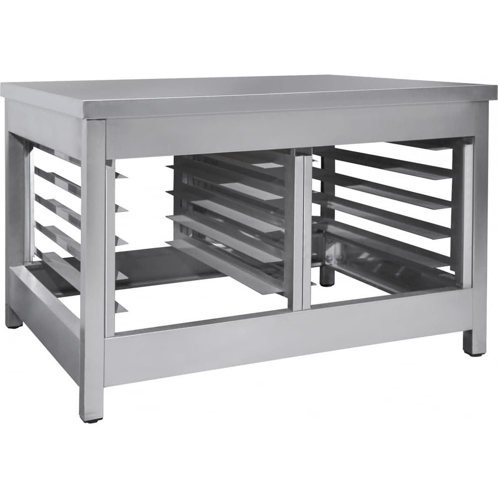 Подставка под пароконвектомат Luxstahl 1000*810*650 (противни 2x5) мко014