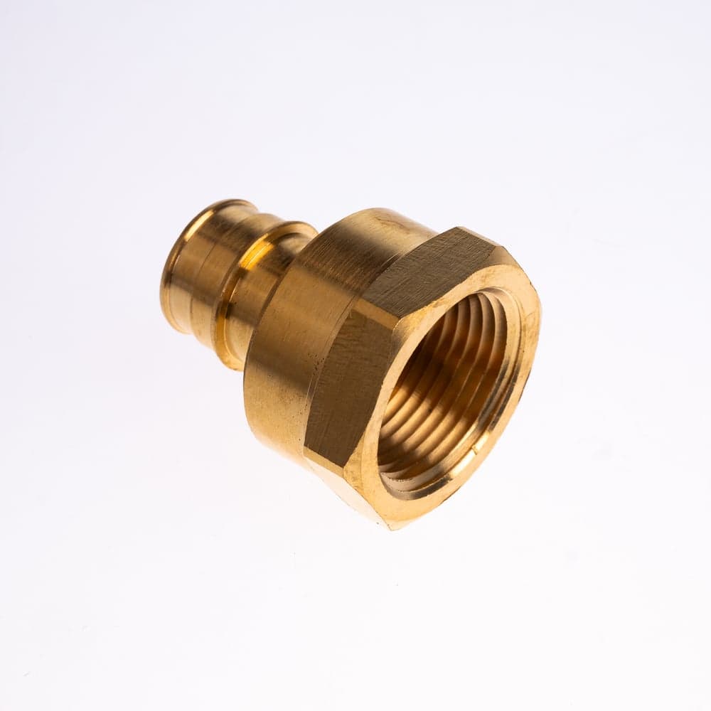 Муфта для PE-X труб РОС радиальная латунь Дн 25x1 ВР (127-3721) R0341460