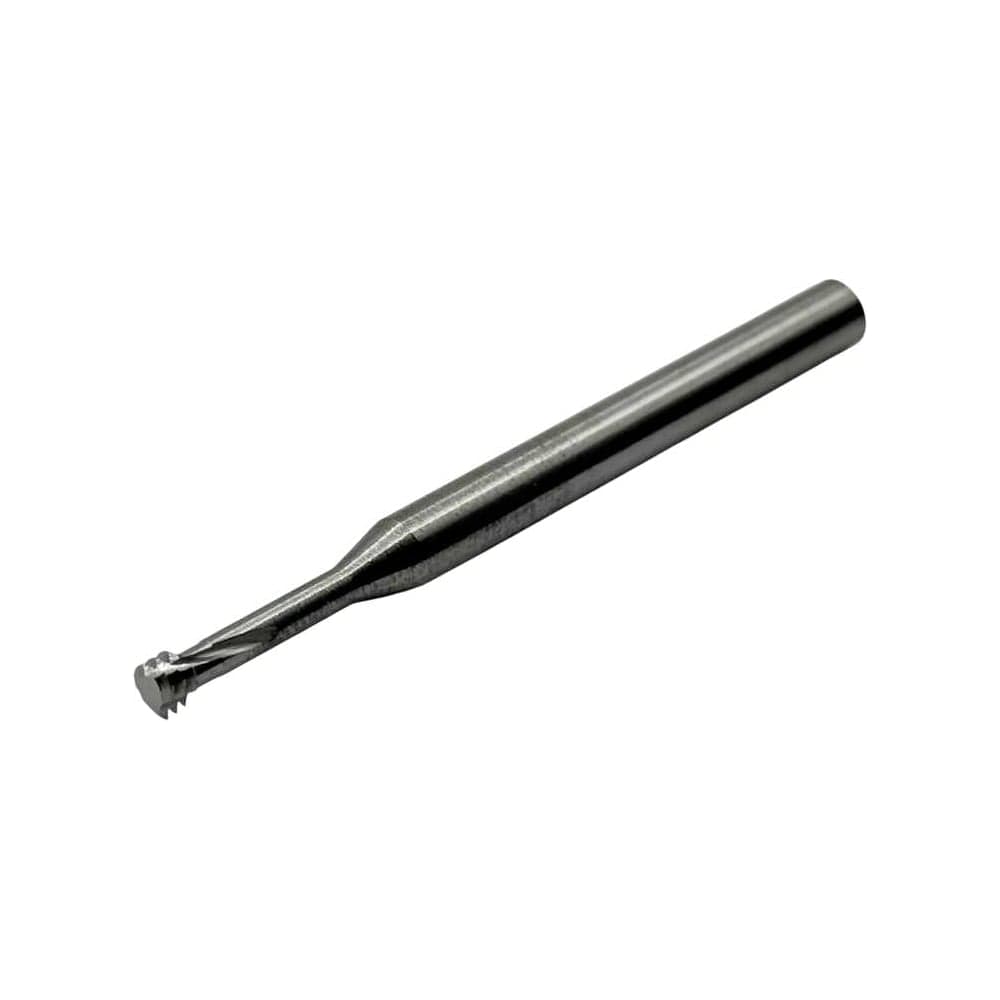 Резьбофреза трехзаходная твердосплавная TORNERI М4.0x0.7 (D3.15x8.6хD4x50x3T) по алюминию Т026233