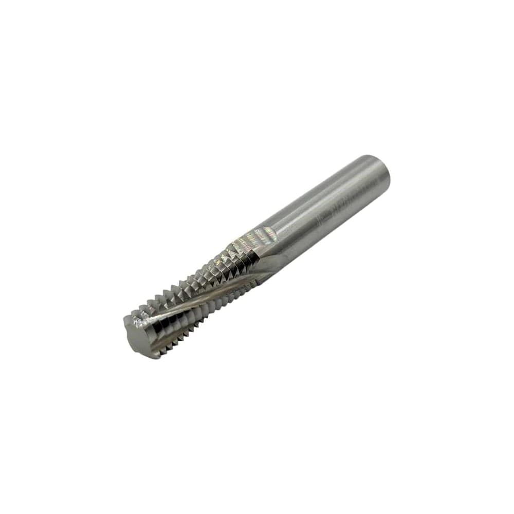 Резьбофреза многозаходная твердосплавная TORNERI М12x1.75 (D9.9x30хD10x75x4T) по алюминию Т026248