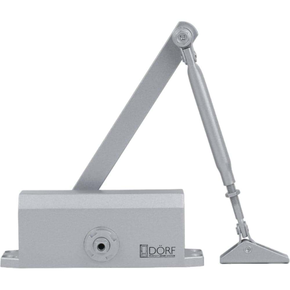 Дверной доводчик DORF 80 кг, серебро L8223_silver - 2