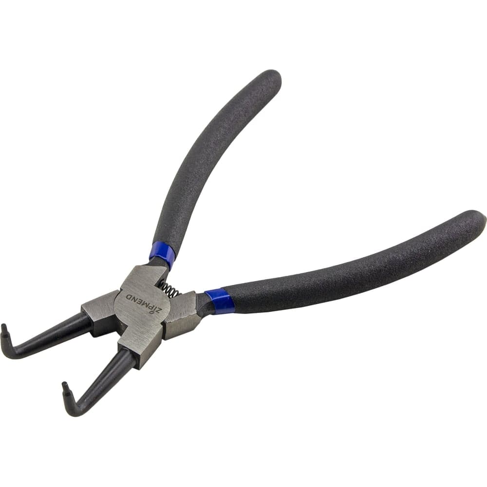 Съемник стопорных колец загнутый ZIPMEND (сжим) L-230 мм ZR-P131003-BI