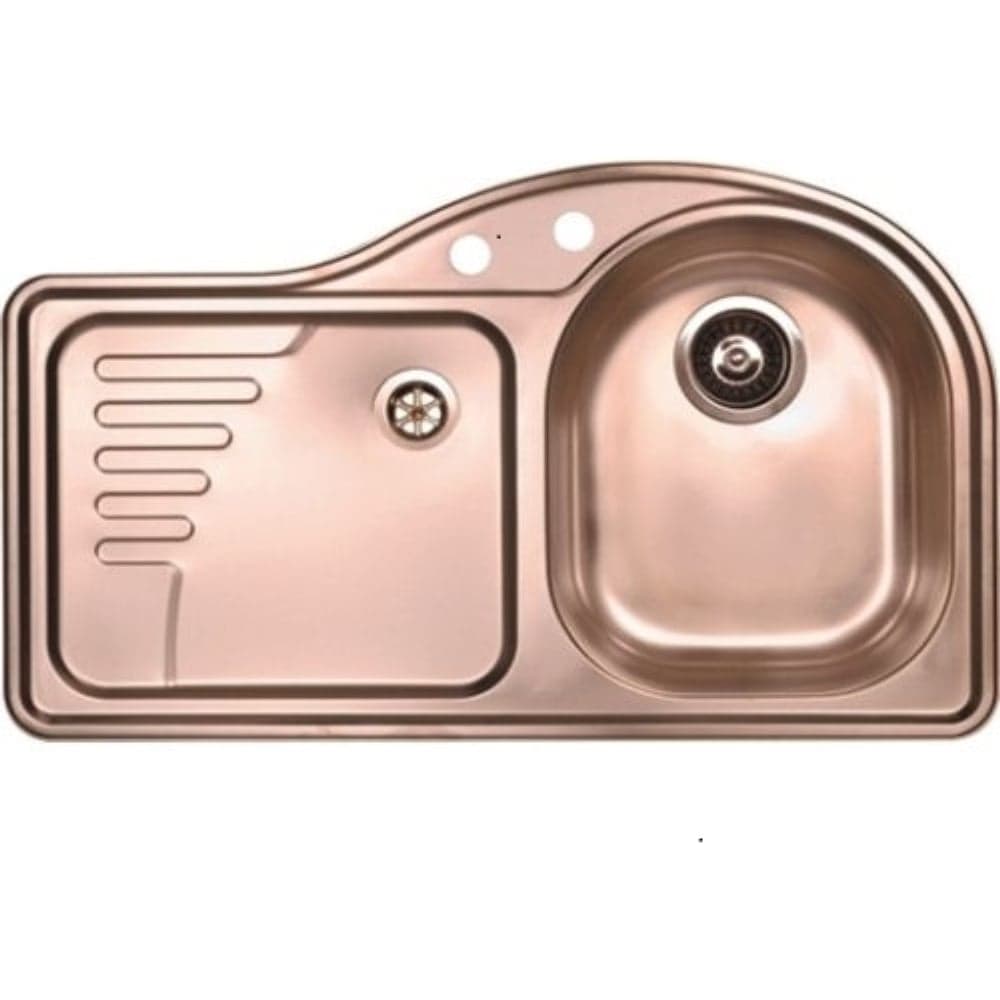 Мойка ALVEUS FUTUR 40 R MONARCH COPPER 845x510, в комп.с сифоном 1070749