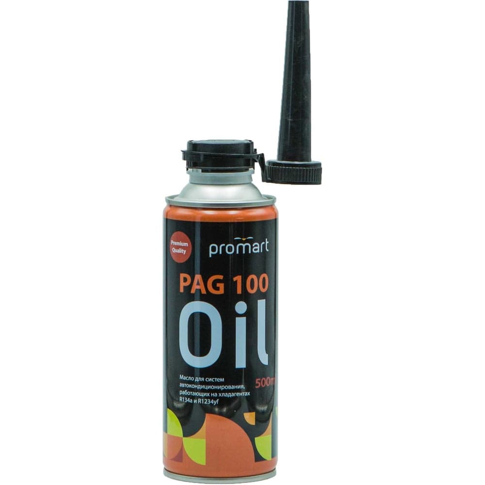 Масло PAG 100 Promart 0,5л металлическая канистра 4620238210185 PAG100-0,5L M