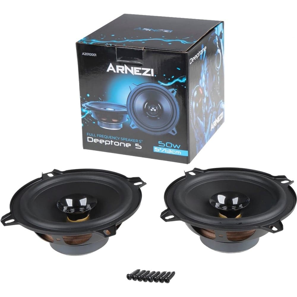 Колонки ARNEZI Deeptone 5, 13 см широкополосные, 2шт, 13 см (5 дюймов), Max Вт A2010001
