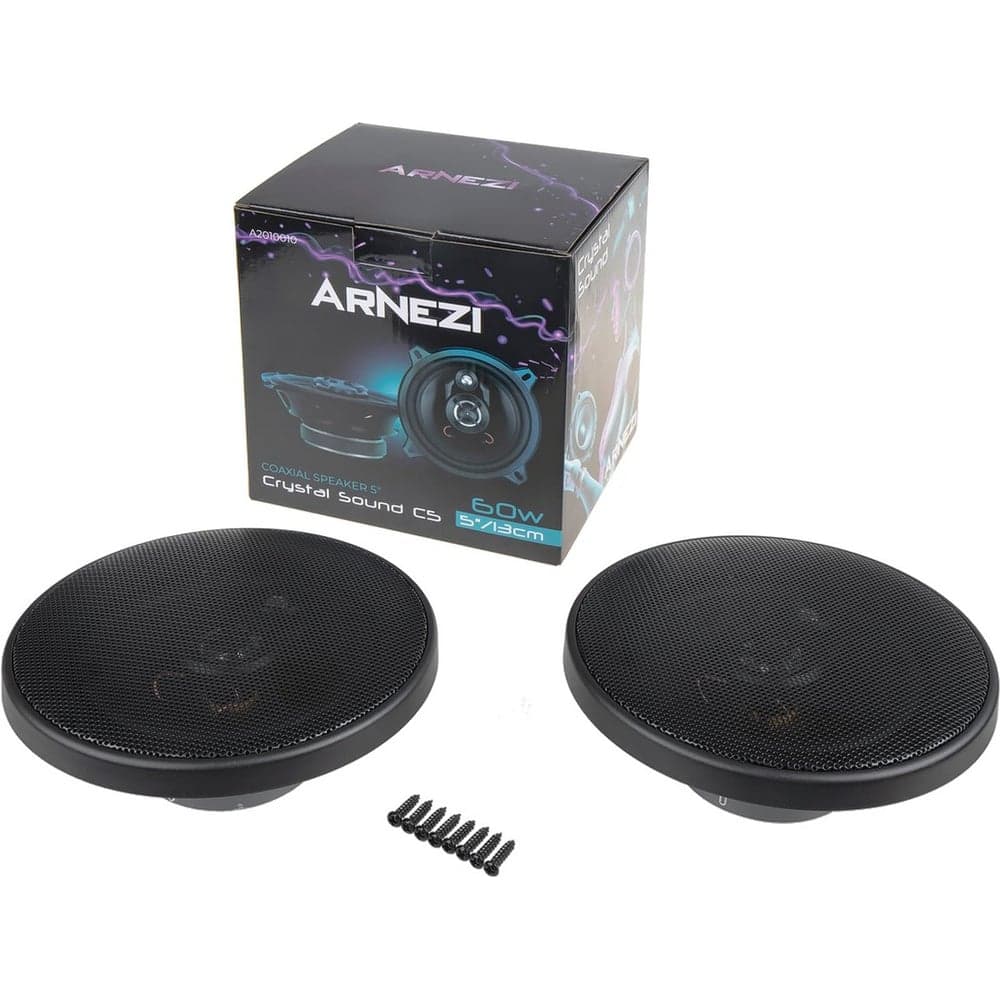 Колонки ARNEZI Crystal Sound С5, 13 см 3-х полосные, 2шт, Max Вт A2010010