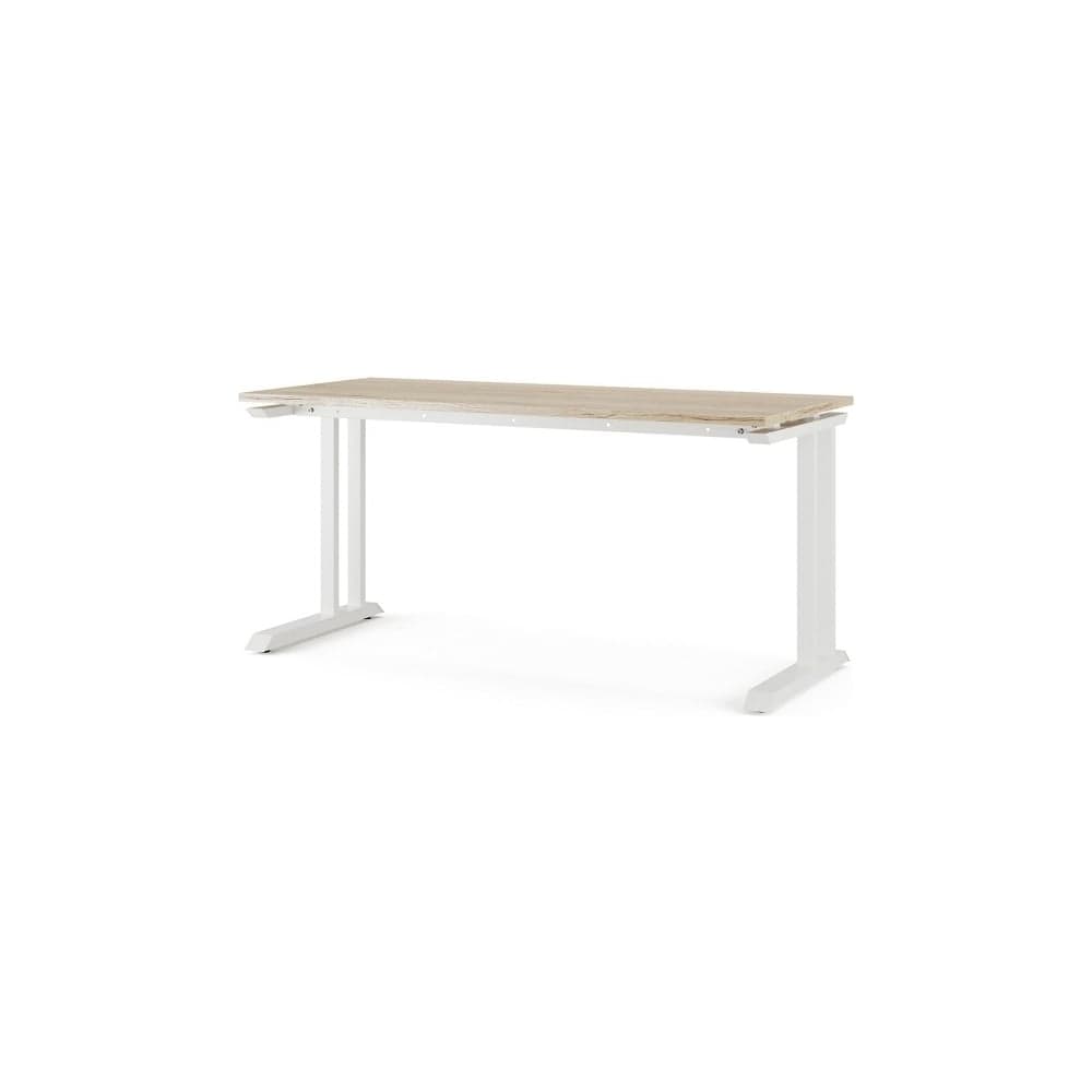 Стол офисный Kobor L1-160/70 white/natural 212051