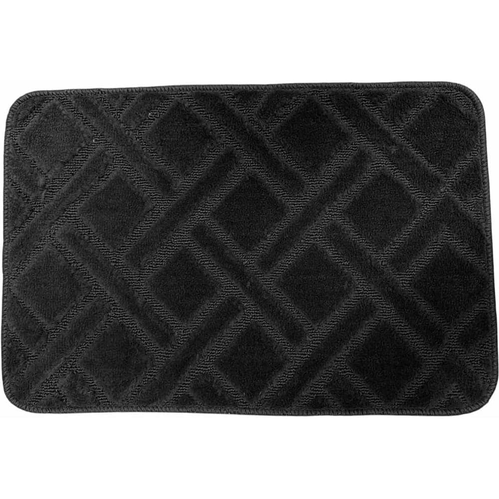 Коврик для ванной комнаты JOY HOME 40x60 арт. HYP24004 Клетка сер. 14717