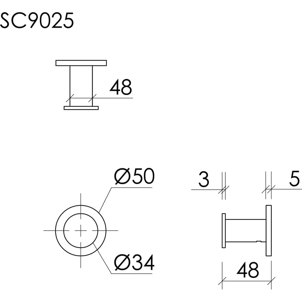 Крючок Sancos Base вороненая сталь SC9025GG