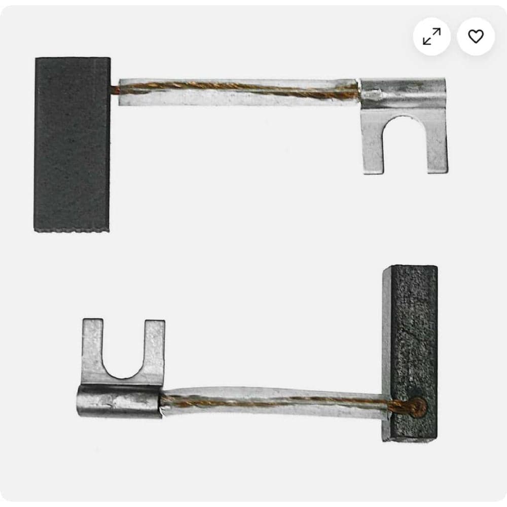 Комплект графитовых щеток Asein FEIN OEM 30711067004 (Комплект = 2 шт.) 0981J