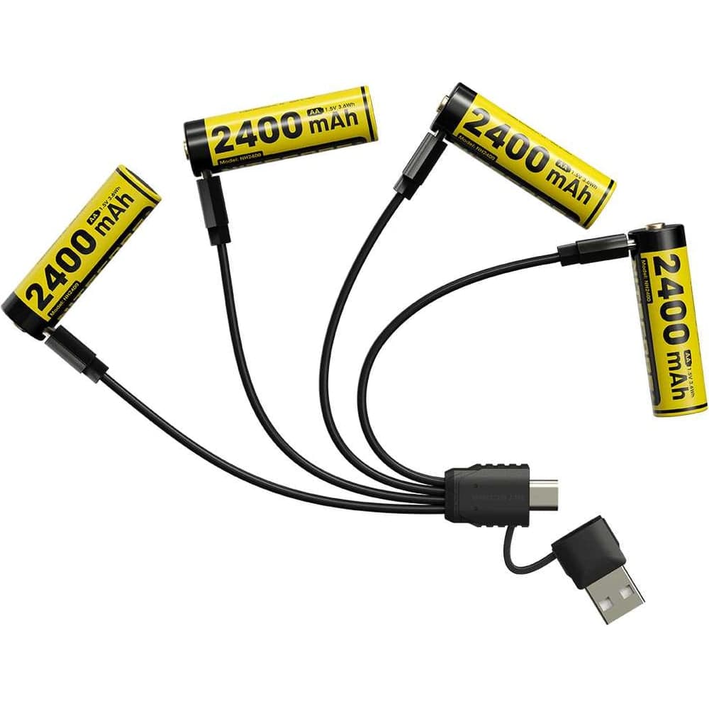 Аккумулятор NITECORE NH2400 1.5В, 2400 мАч, 4 шт. 2511