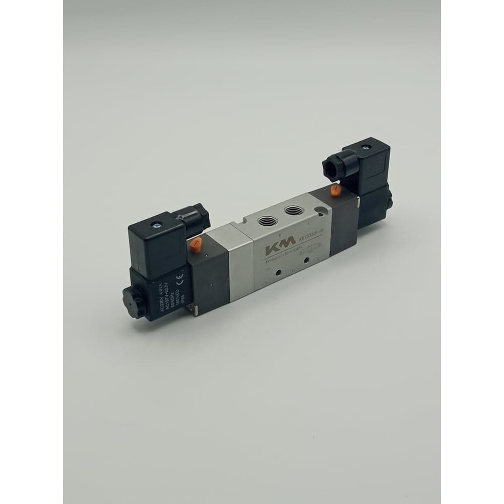 Пневмораспределитель Контактная Механика 5/3, G1/4, 220 VAC KRV5332E-08E2