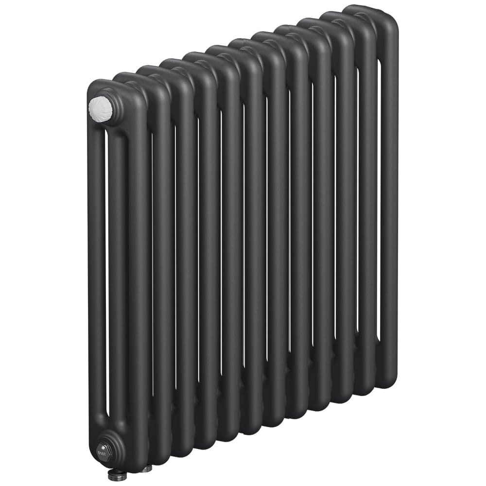 Радиатор трубчатый RIFAR TUBOG Ventil 3057 DV1 Титан 12 секций, нижнее подключение TUB 3057-12-DV1-TI