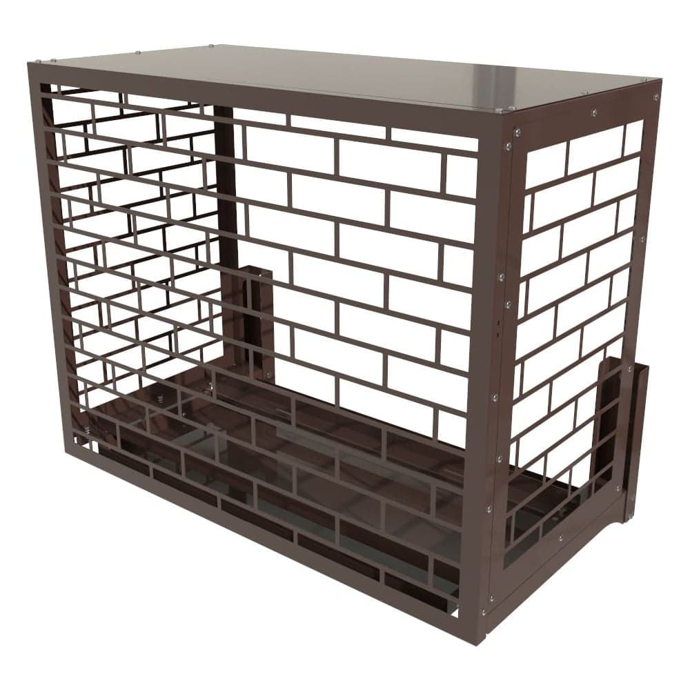 Корзина для кондиционера АрсеналЪ Кладка 1065x1300x728 Центральная, две боковые и нижняя панели с прямой крышей КК-41-1300-К