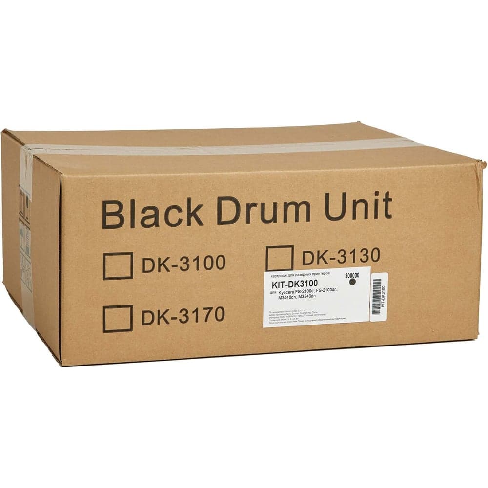 Блок фотобарабана КИТОнер DK-3100, 300000 страниц, Kyocera FS-2100d, FS-2100dn,M3040dn, M3540dn KIT-DK3100