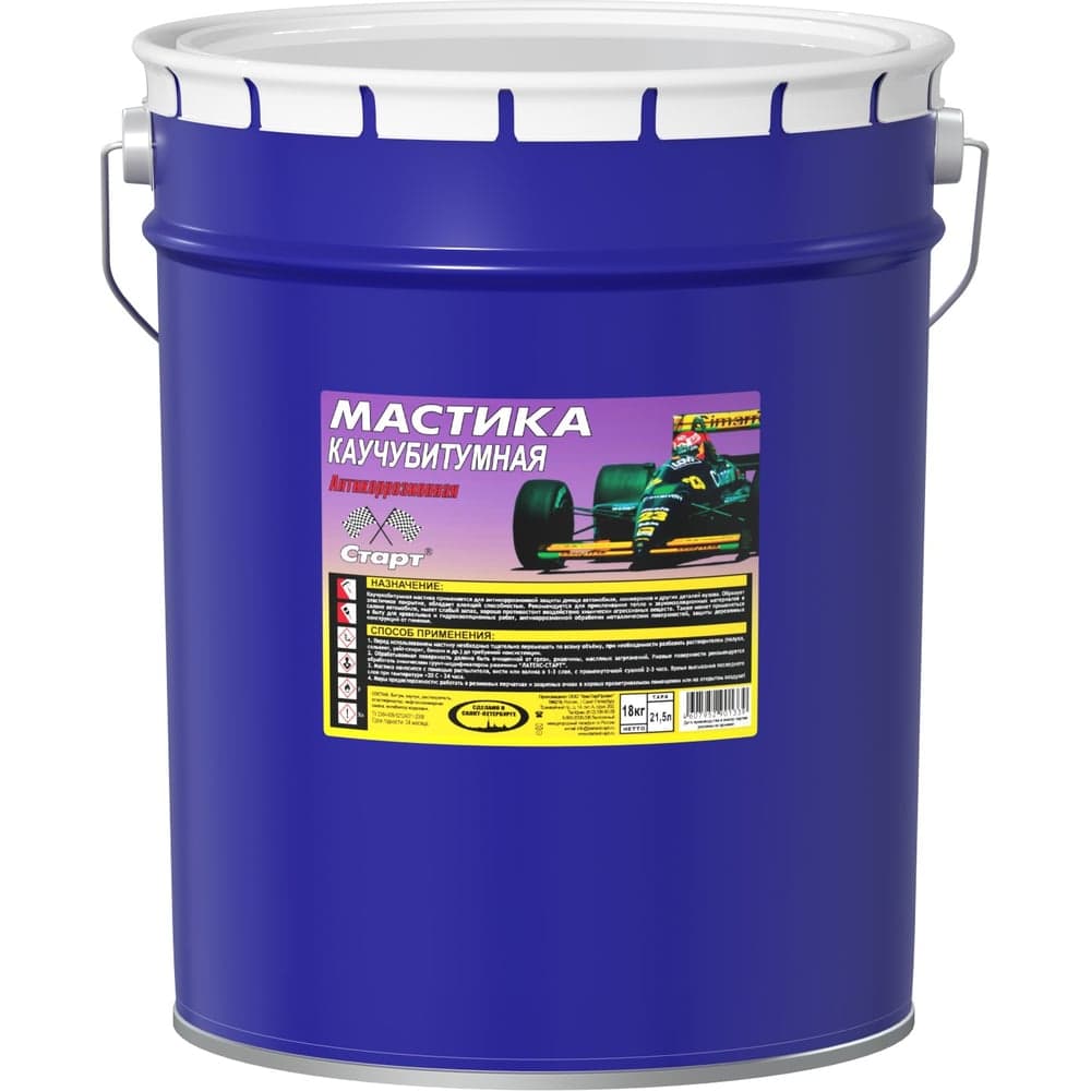 Мастика каучукобитумная СТАРТ (21,5 л / металл) 4607952901339