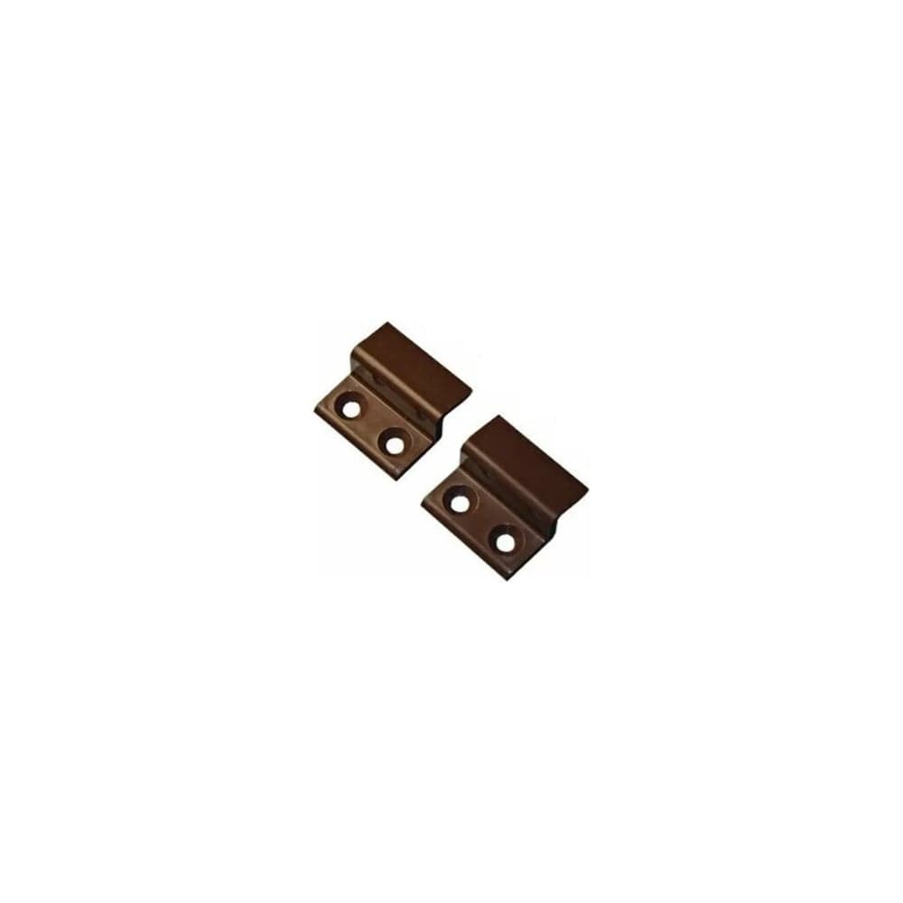 Крепление москитной сетки GREEN MAX ABS нижнее, коричневое (уп. 300шт) А0698017
