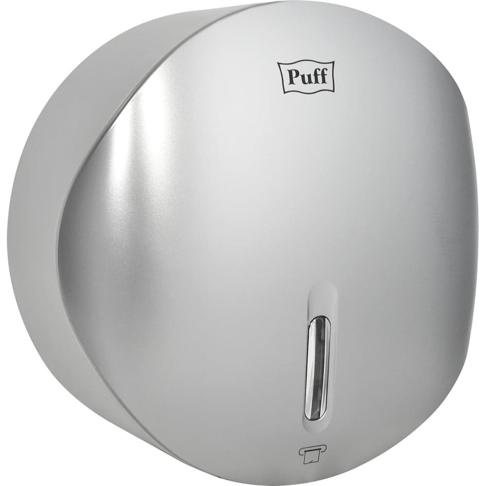 Диспенсер туалетной бумаги Puff Рuff-7145S, хром, с замком, ABS-пластик 1402.035