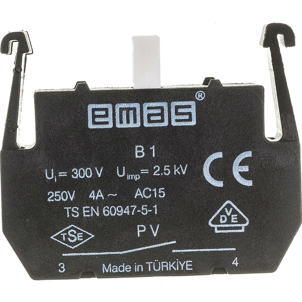 Блок-контакт Emas 1НО PVB1