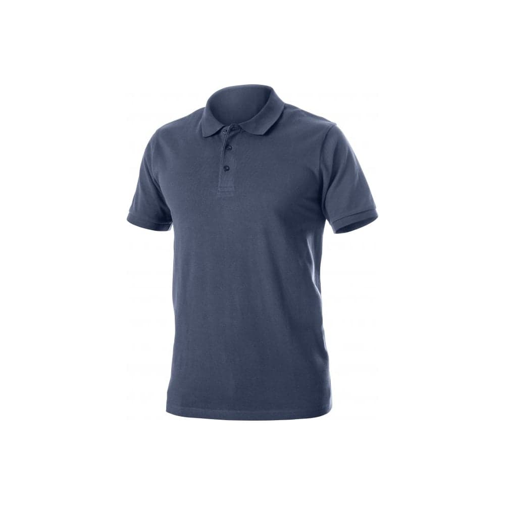 Футболка-поло HOEGERT TECHNIK TOBIAS хлопковая, темно-синяя, р. 2XL /56/ HT5K428-2XL