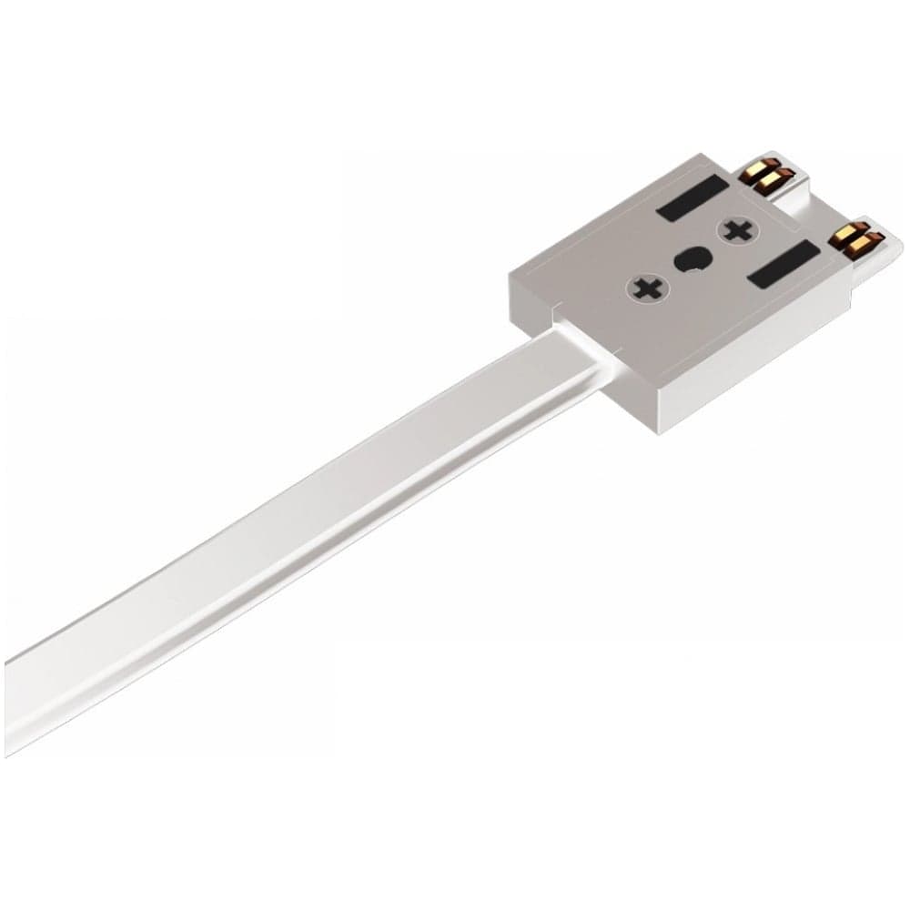 Ввод питания для ультратонкого накладного шинопровода iLEDEX VISION48/25 POWER INN 4825-L3000-WH