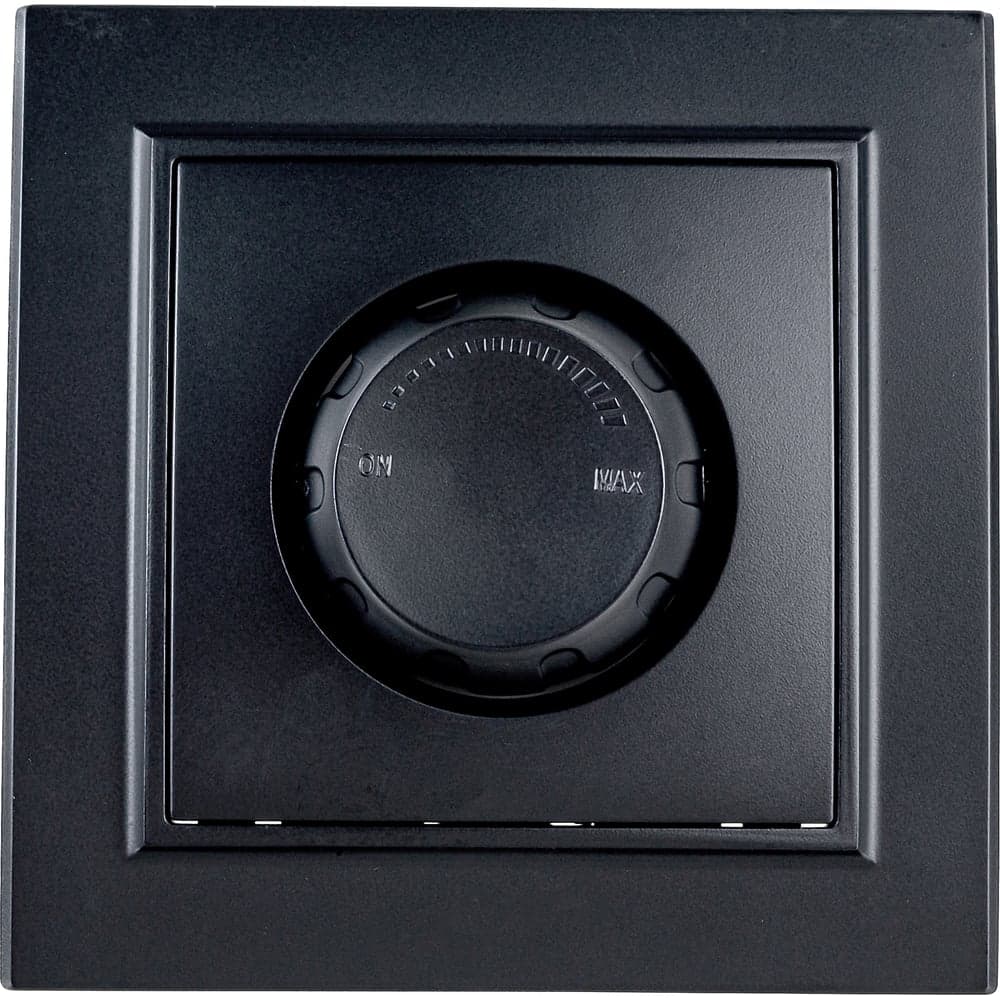 Диммирующий выключатель STEKKER PSW10-9006-03, 250V, 600W, серия Эрна, черный 39474