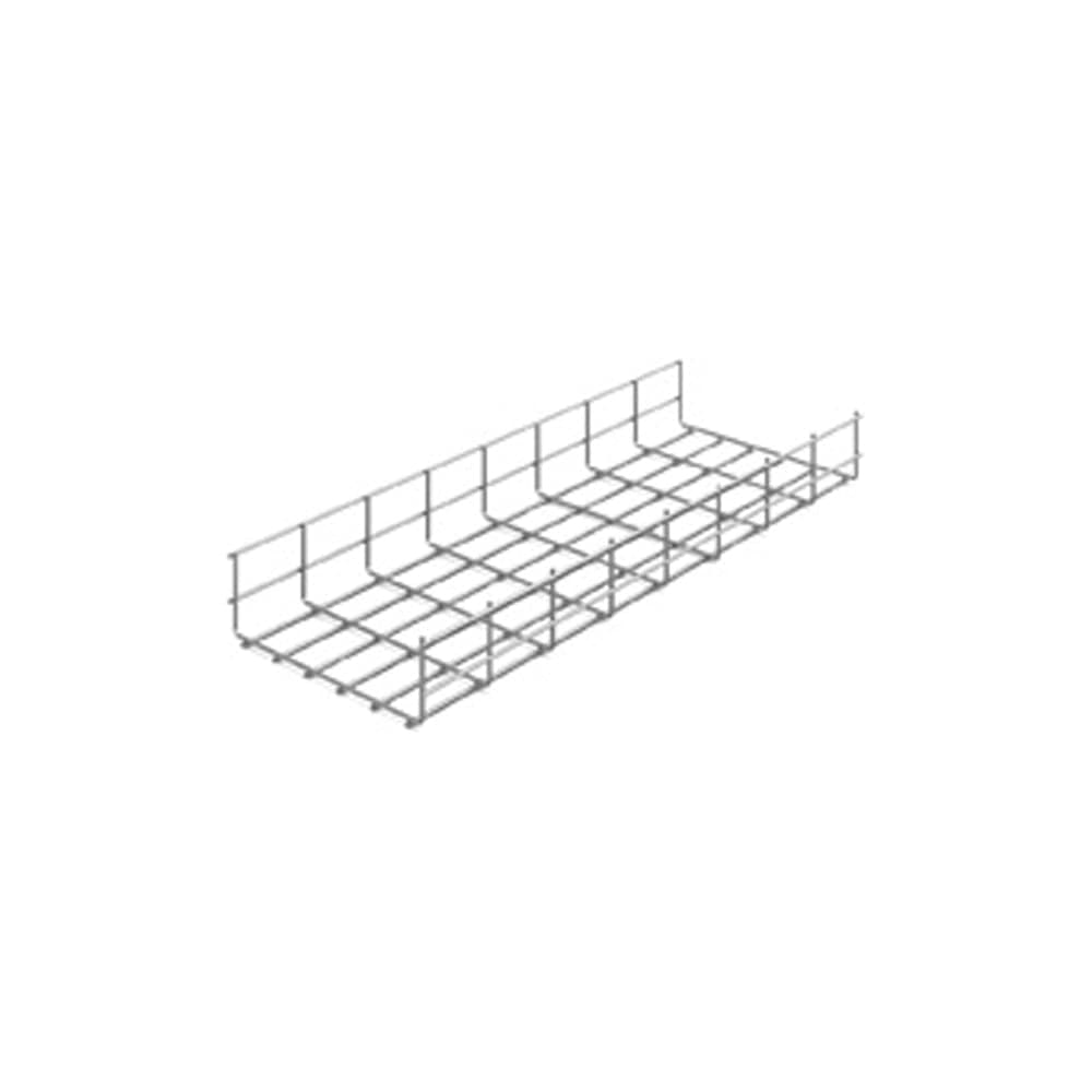 Проволочный лоток OSTEC 300x85x3000, толщина 4,0 мм, гальванический цинк ПЛМ-300х85х3000-4,0-ЭЦ