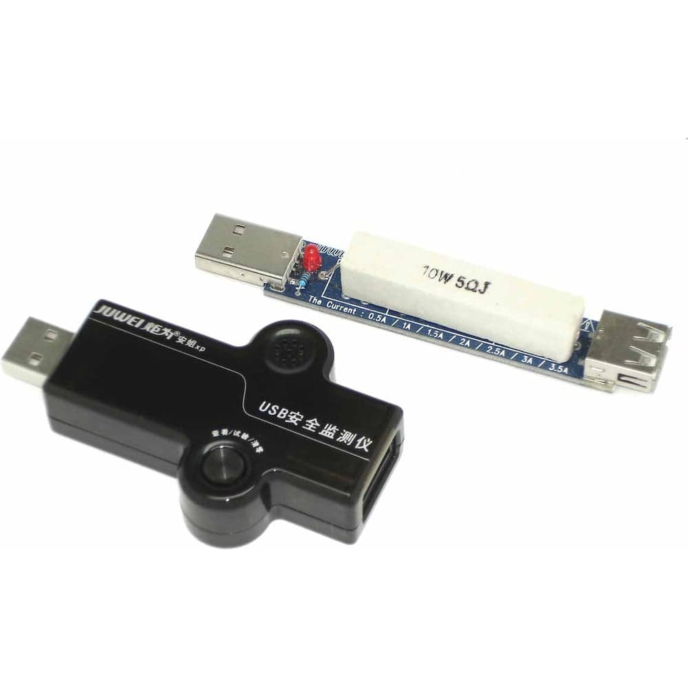 USB-тестер Amperin Juwel J7-d для внешних аккумуляторов 5V-7,4V 0-5,1A 012089