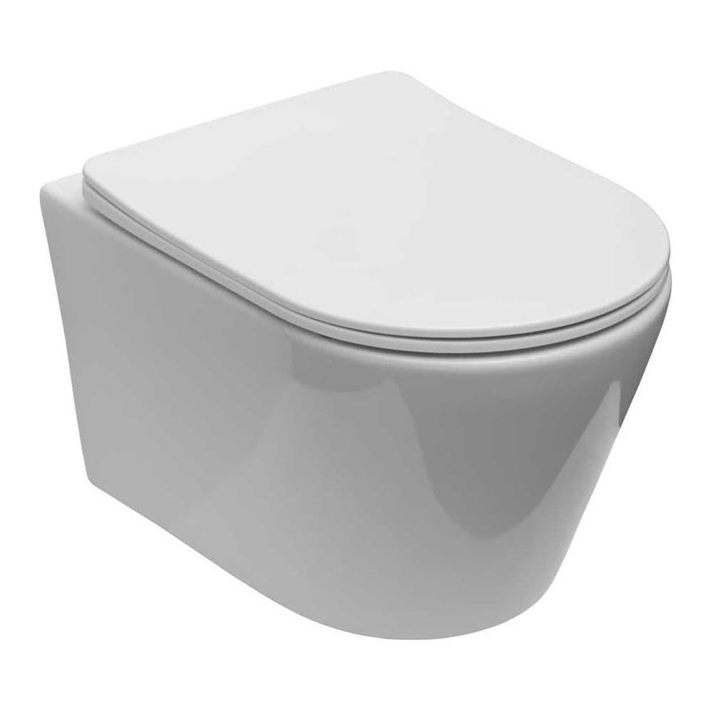 Унитаз подвесной с сиденьем Aquanet Atago 3.0 W TORNADO (Soft Close-SLIMSEAT) 347999