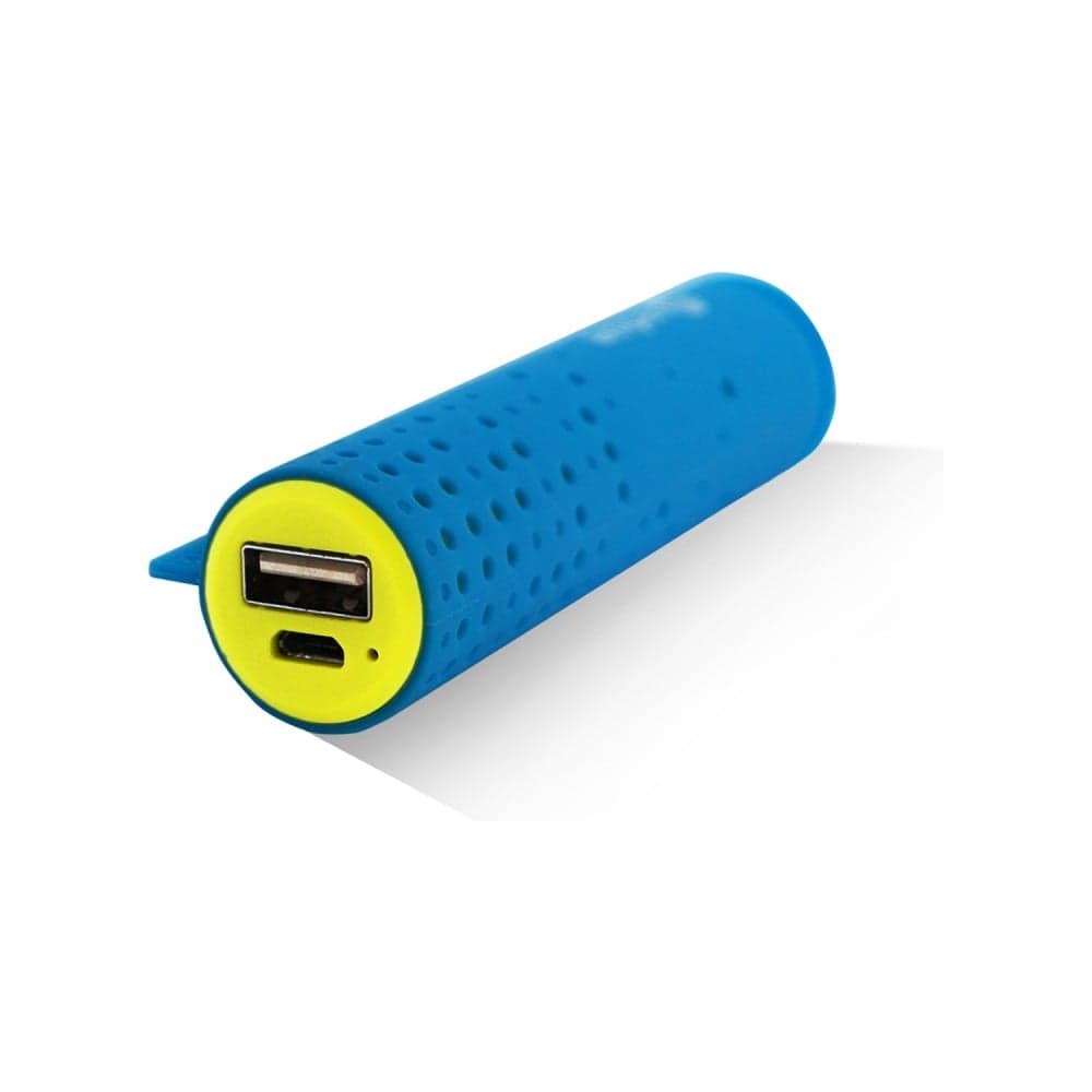 Внешняя аккумуляторная батарея AMPERIN AI-TUBE B 3100mAh (11Wh) голубая 013337