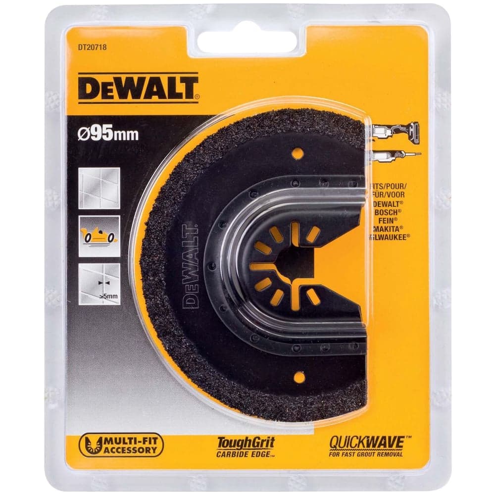 Пильный диск по мультиматериалу DEWALT DT20718, для реноватора, 95 мм DT20718-QZ