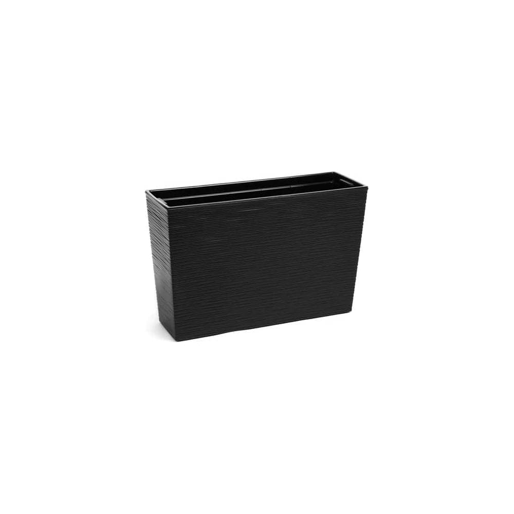 Цветник Scheurich WERBENA 19x56x36.5 dluto чёрный, с вкладышем 050738