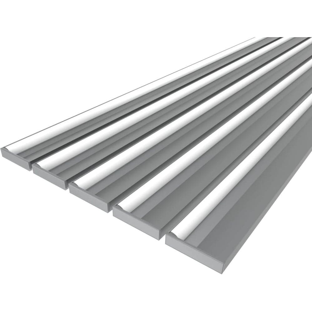 Комплект профиля Ledcraft LC-LPK1675M20-1x5Silver 5 шт серебро (1м профиль+1м рассеиватель+2 заглушки+2 крепежа) 1616140577