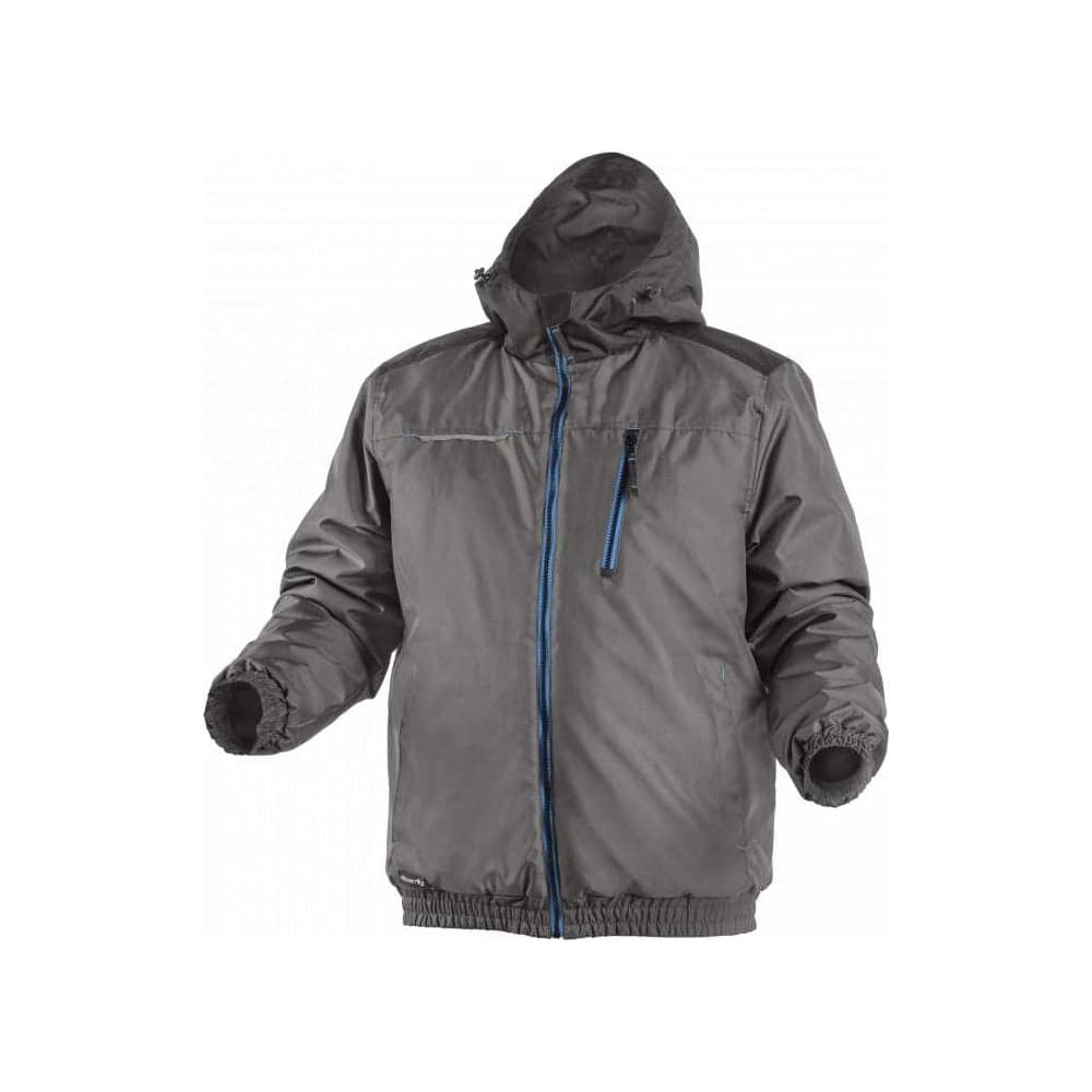 Утепленная куртка-бомбер HOEGERT TECHNIK MOZEL графит, 2XL HT5K242-2XL