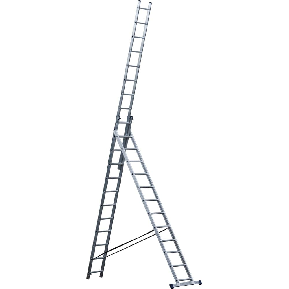 Лестница трехсекционная STAIRS универсальная усиленная 12 ступеней ALP312