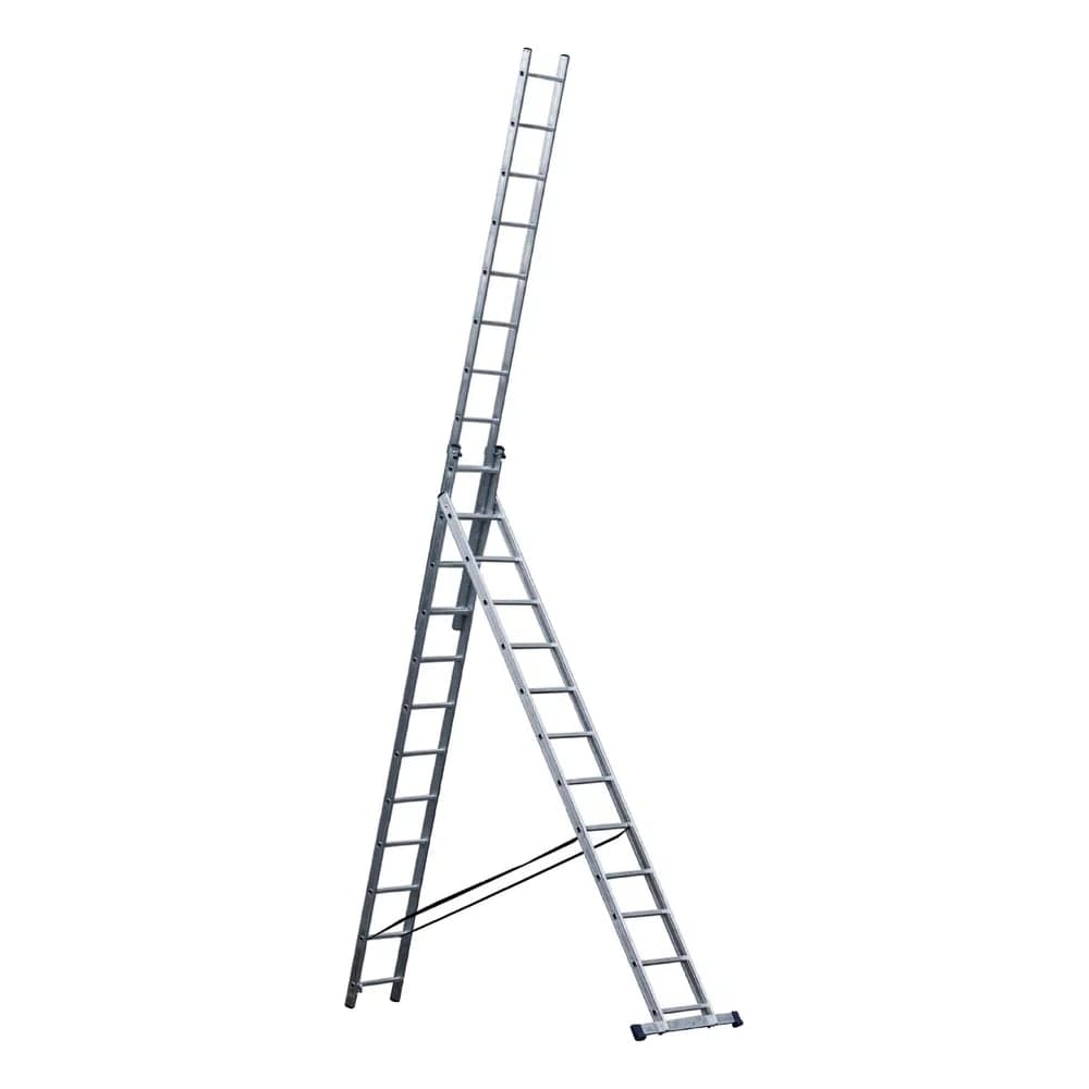 Лестница трехсекционная STAIRS универсальная 12 ступеней AL312