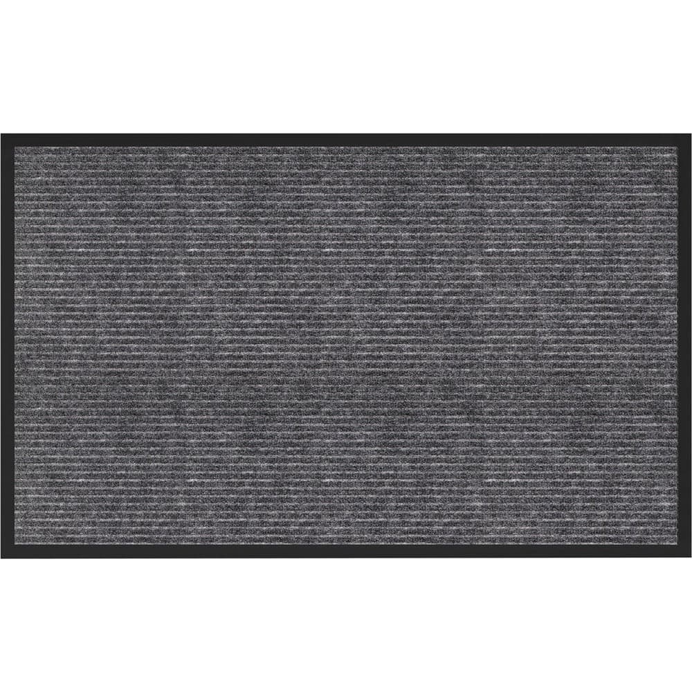 Коврик придверный ОФИСМАГ 80x120см, серый, влаго-грязезащитный, 450гр/м2, ребристый, PRIMILA EXTRA, 701025