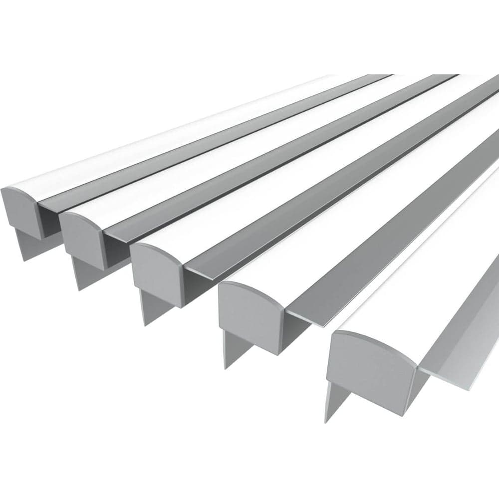 Комплект Ledcraft LC-NKU4543M28-3x5Silver из 5 шт серебро (3м профиль+3м рассеиватель+2 заглушки) 1616340546