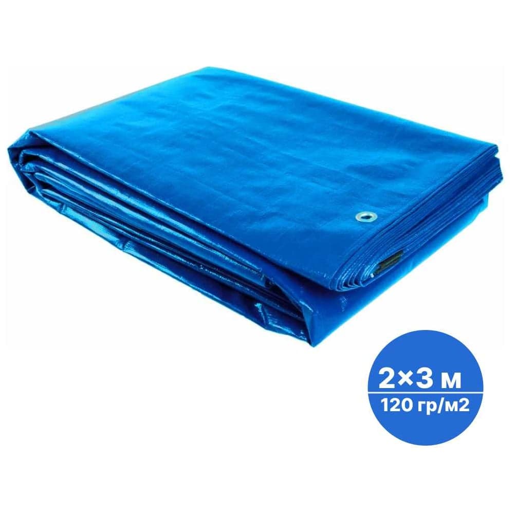 Тент тарпаулин без утеплителя Sebmet 2x3 м (120 г/м.кв), (6 м²) TD079012023Т