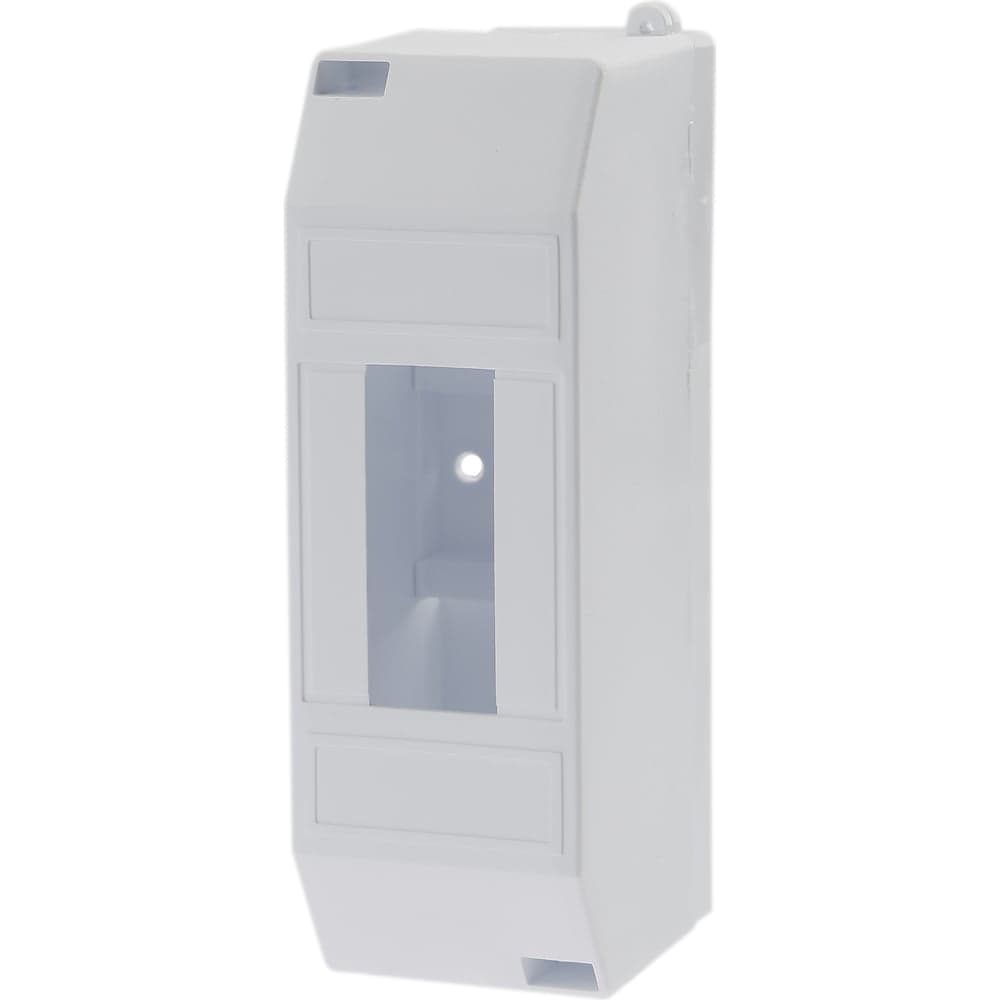Пластиковый бокс REXANT КМПн 1/2 модуля IP20 белый 11-0112